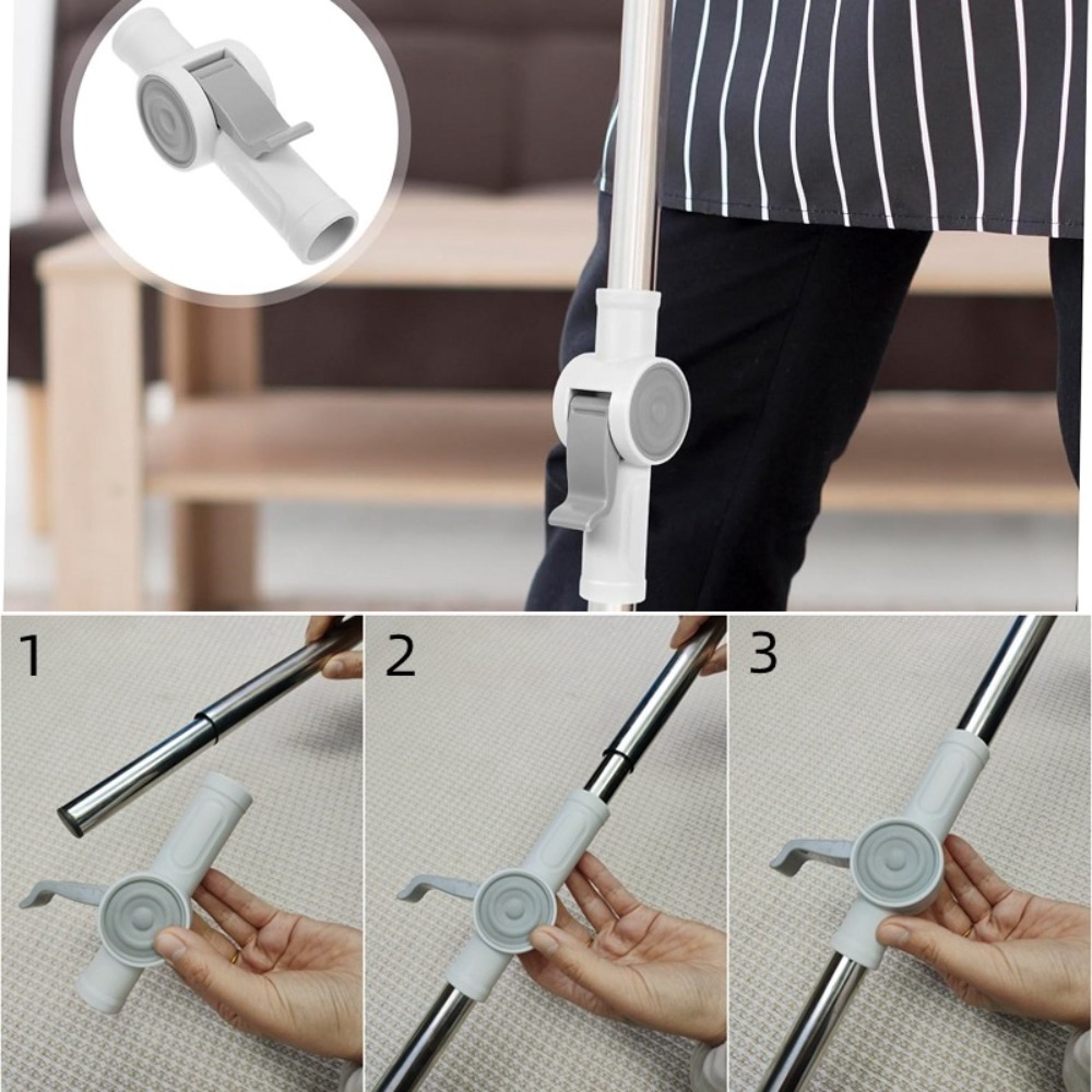 2PCS Universal Spin Mop Telesc - Fishing Rod Telescopic ulasan dan harga
